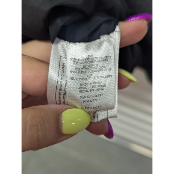 RVCA Size Medium Black & Grey Puffered Waywood Hooded Jacket - Picture 8 of 8